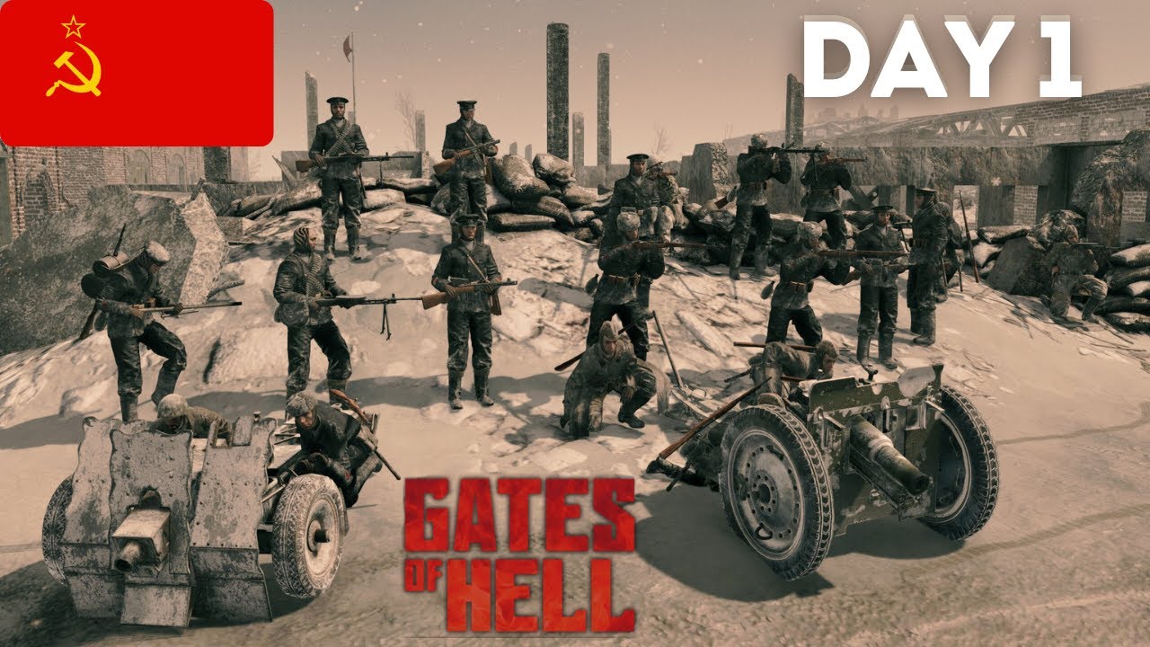 Gates of Hell | USSR | Conquest | Hardcore | Day 1