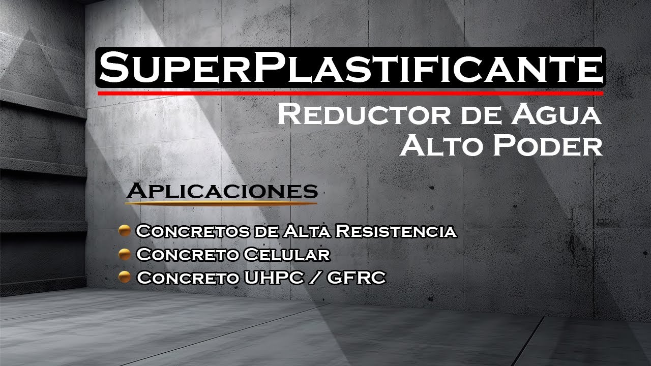 !La Magia del #Superplastificante! Aumenta la Resistencia del #Concreto!