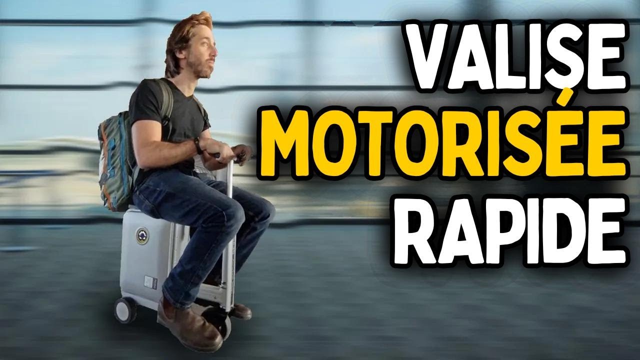 Je suis rentr&eacute; de Chine sur une valise motoris&eacute;e !