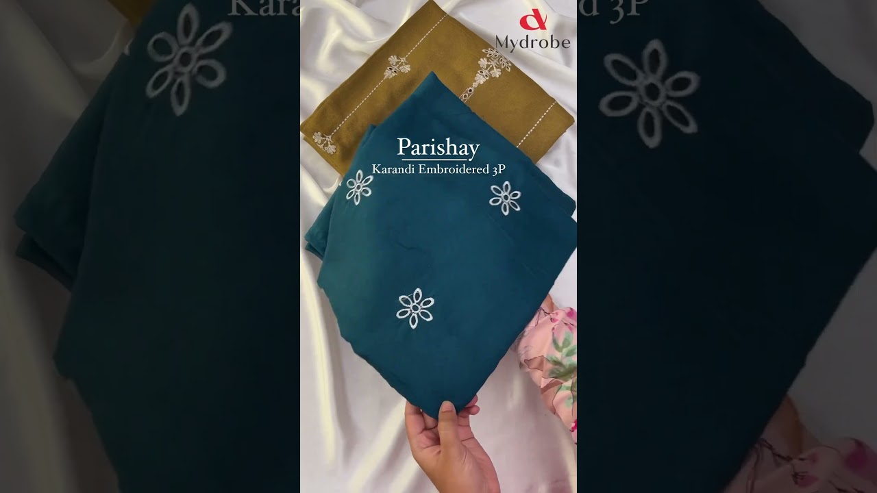 Parishay &ndash; Karandi Embroidered  Order Now at www.mydrobe.pk#Parishay #Karandi #Winter