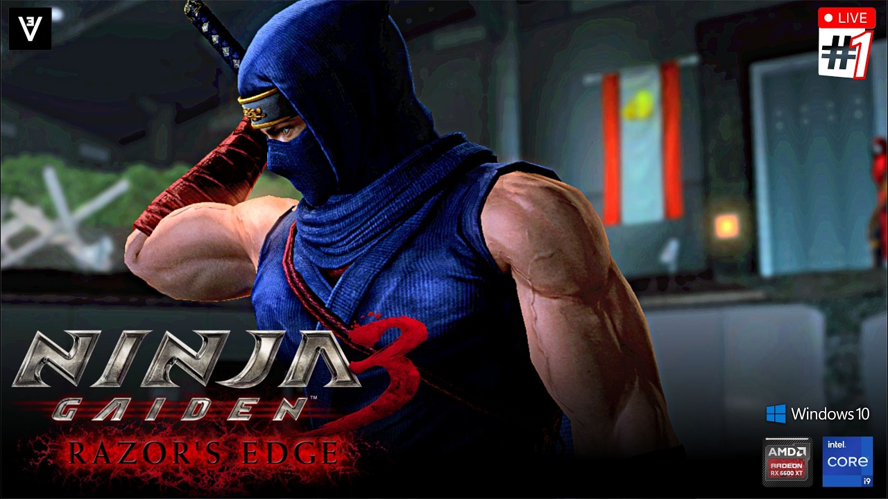 🔴Ninja Gaiden 3 Razor's Edge - Story Mode #1※RESHADE※(i9 12900H & RX6600XT) #2026