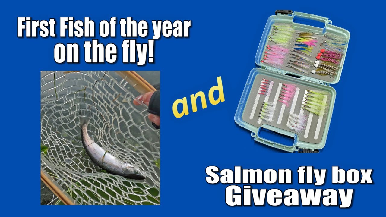 First fish on the fly 2025 and salmon fly box giveaway