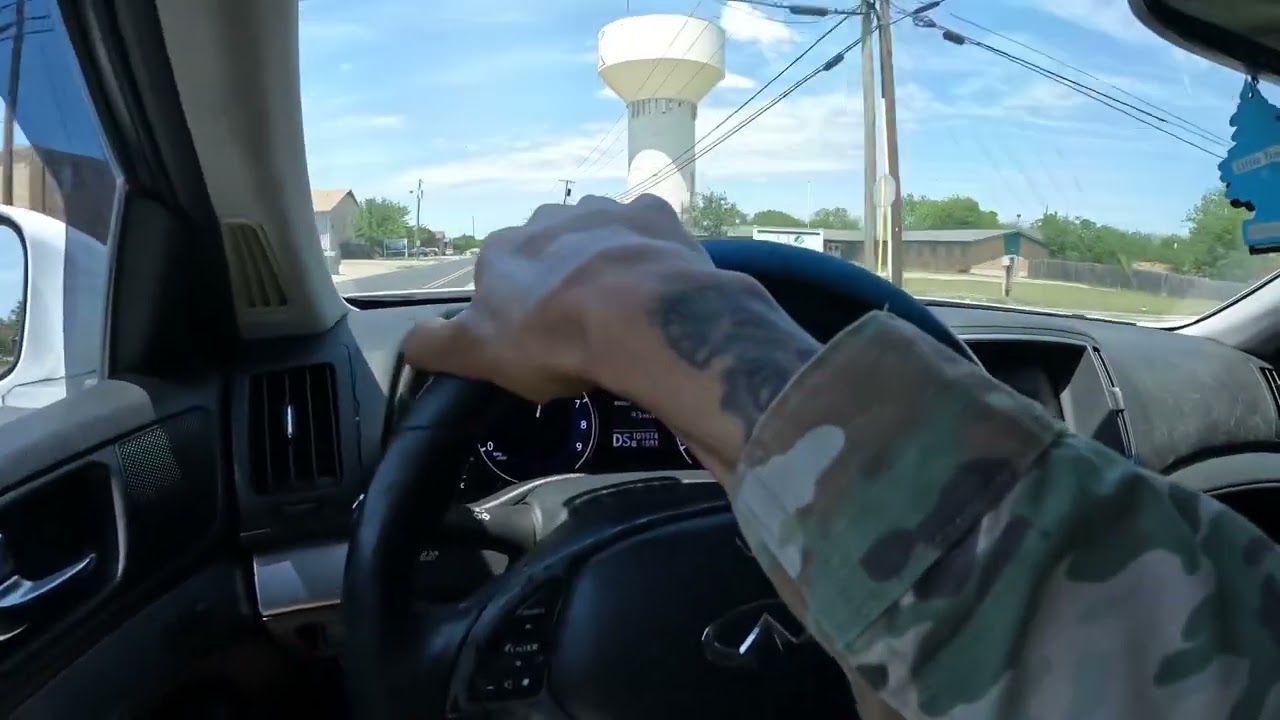 First POV action on my way to work #g37sedan #g37 #g37x #pov #pop
