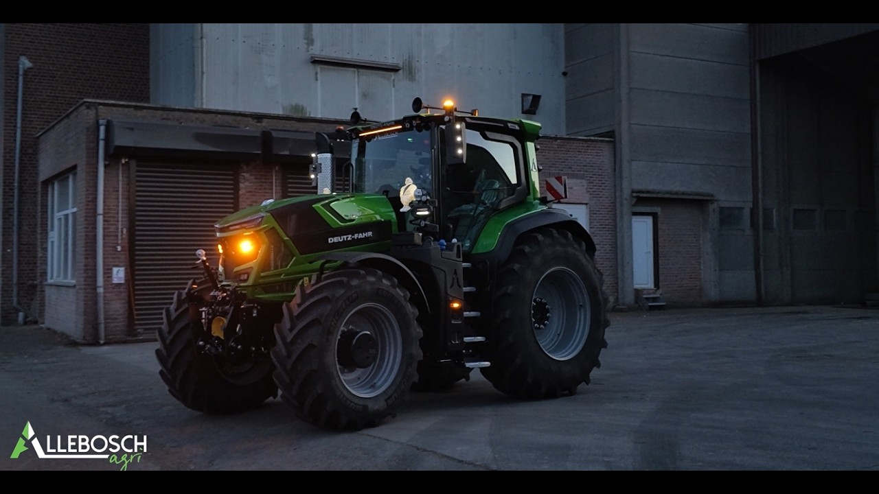 THE NEW DEUTZ-FAHR 8310 TTV JAVA GREEN