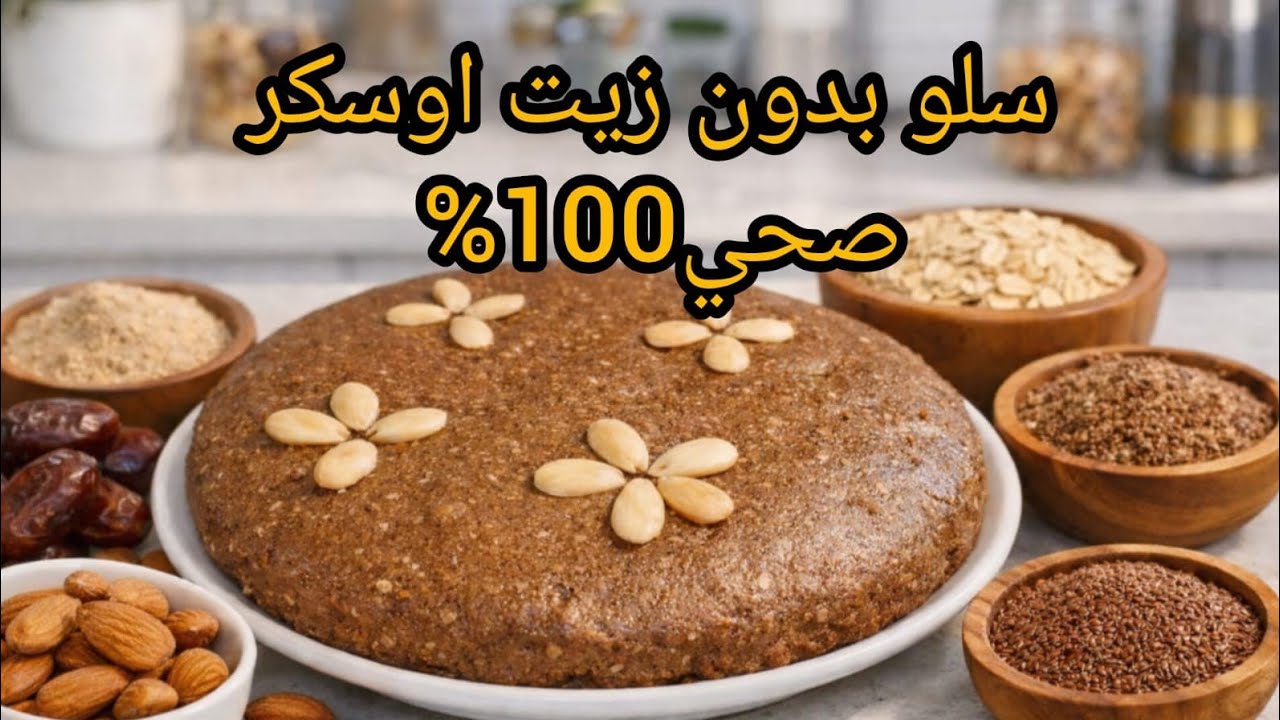جربي سلو بهدا طريقة بمكونات طبيعية صحية  ليتعطيك 👌الطاقة والنشاط في شهر رمضان 🌙بدون زيت اوسكر  
