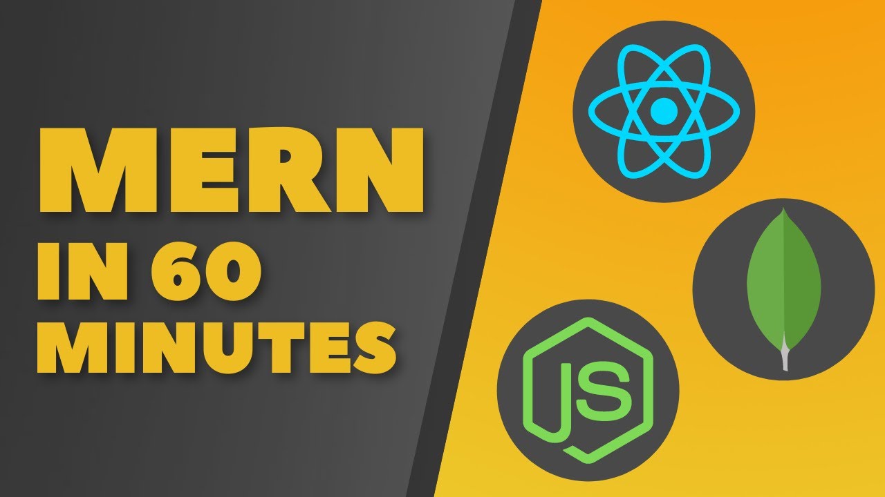 MERN Tutorial For Beginners | Learn MERN In 60 Minutes
