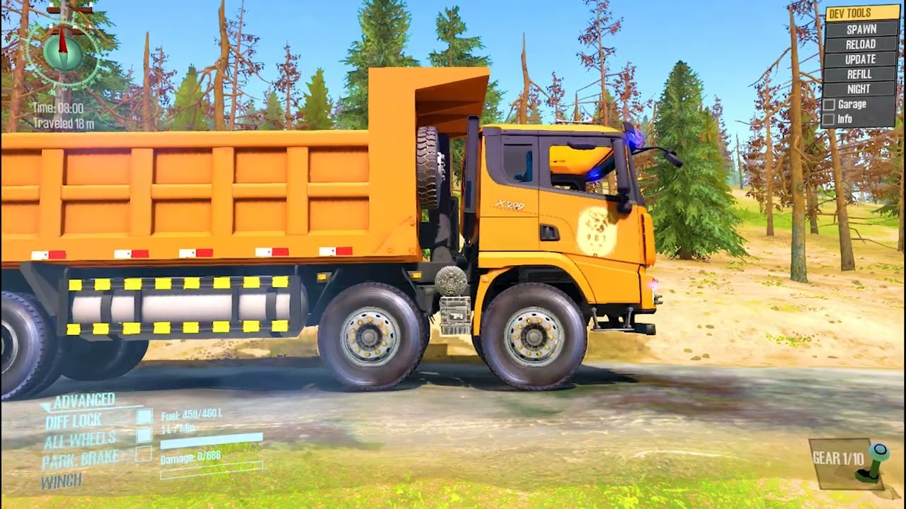 Trucks vs Extreme Broken Roads With Speedbumps #beamngdrive #mudrunner #ets2
