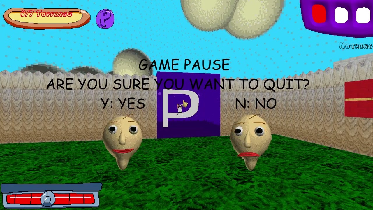Baldi's Basic's X Pizza Tower