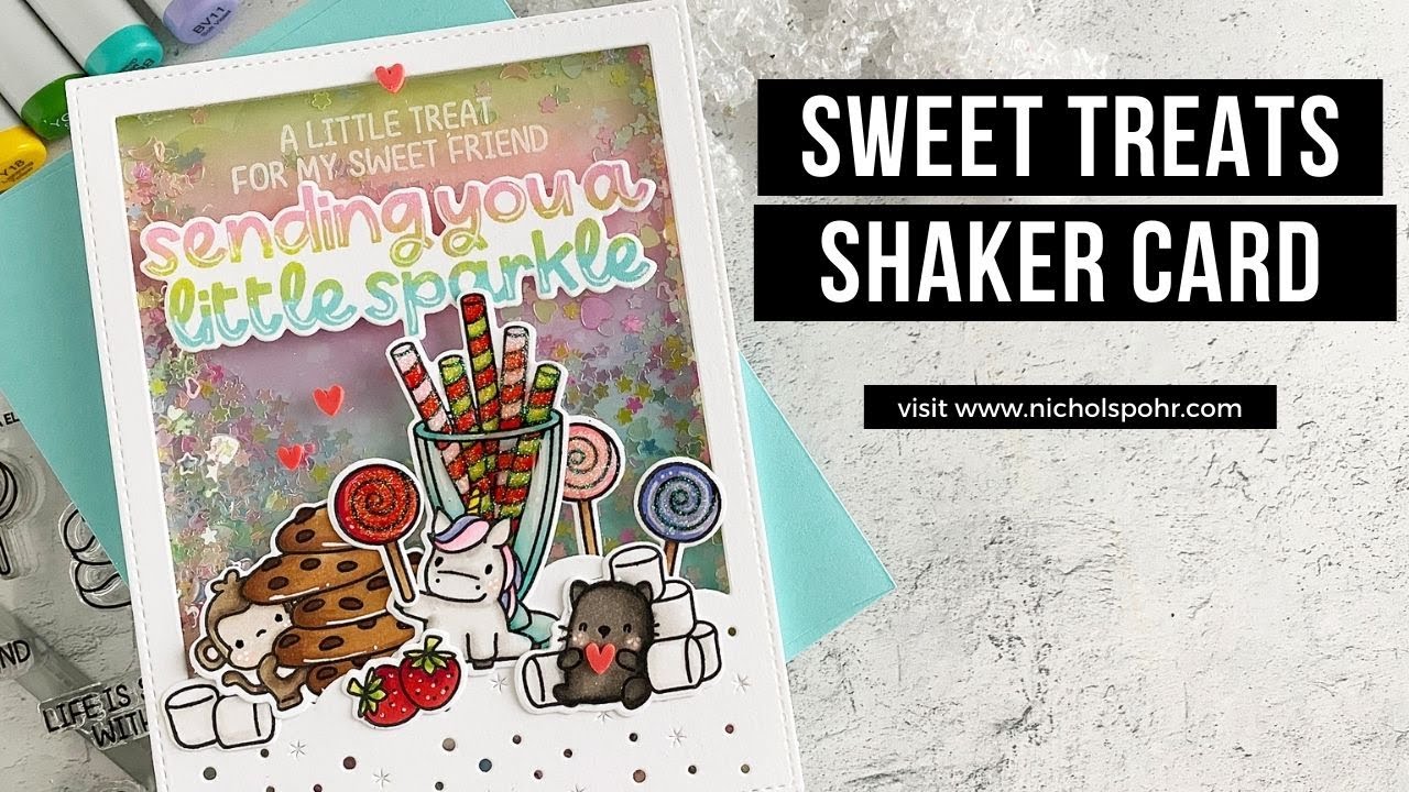 Sweet Treats Shaker Card (Mama Elephant)