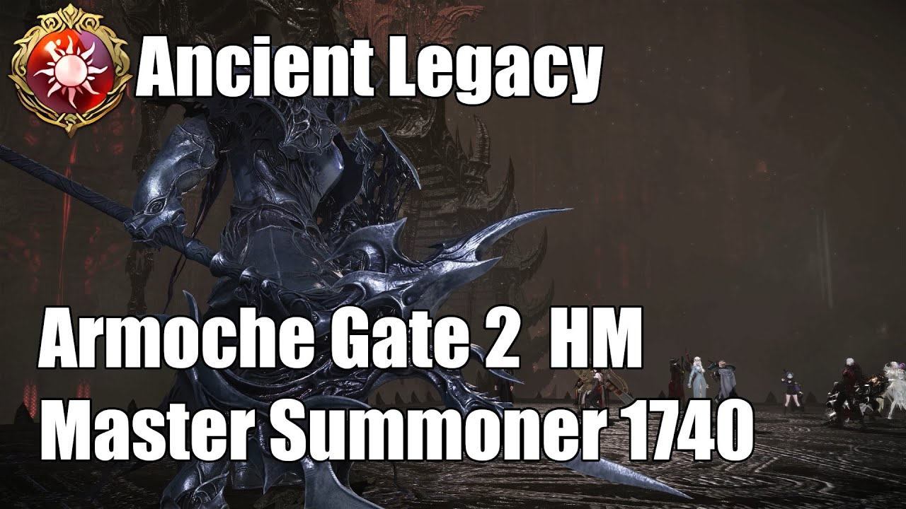 [Lost Ark] Master Summoner - Armoche Hard Mode Gate 2 - 1740