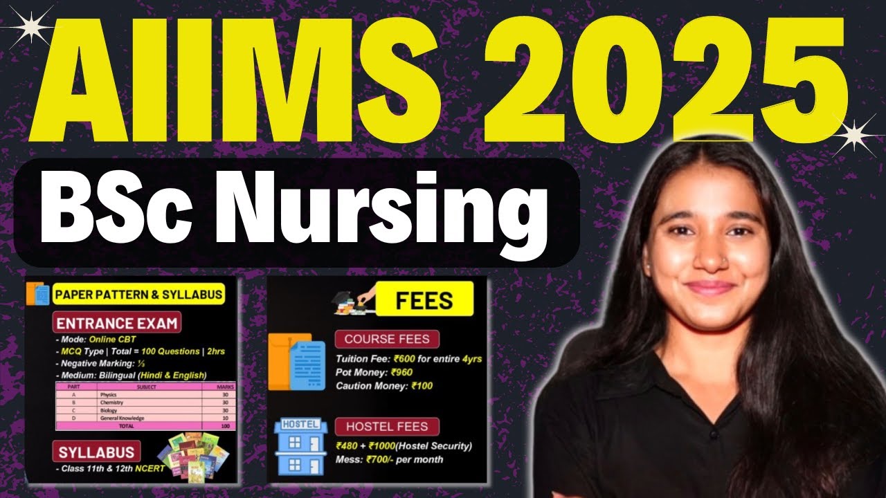 AIIMS BSc Nursing Admission 2025 | Complete Information in Hindi