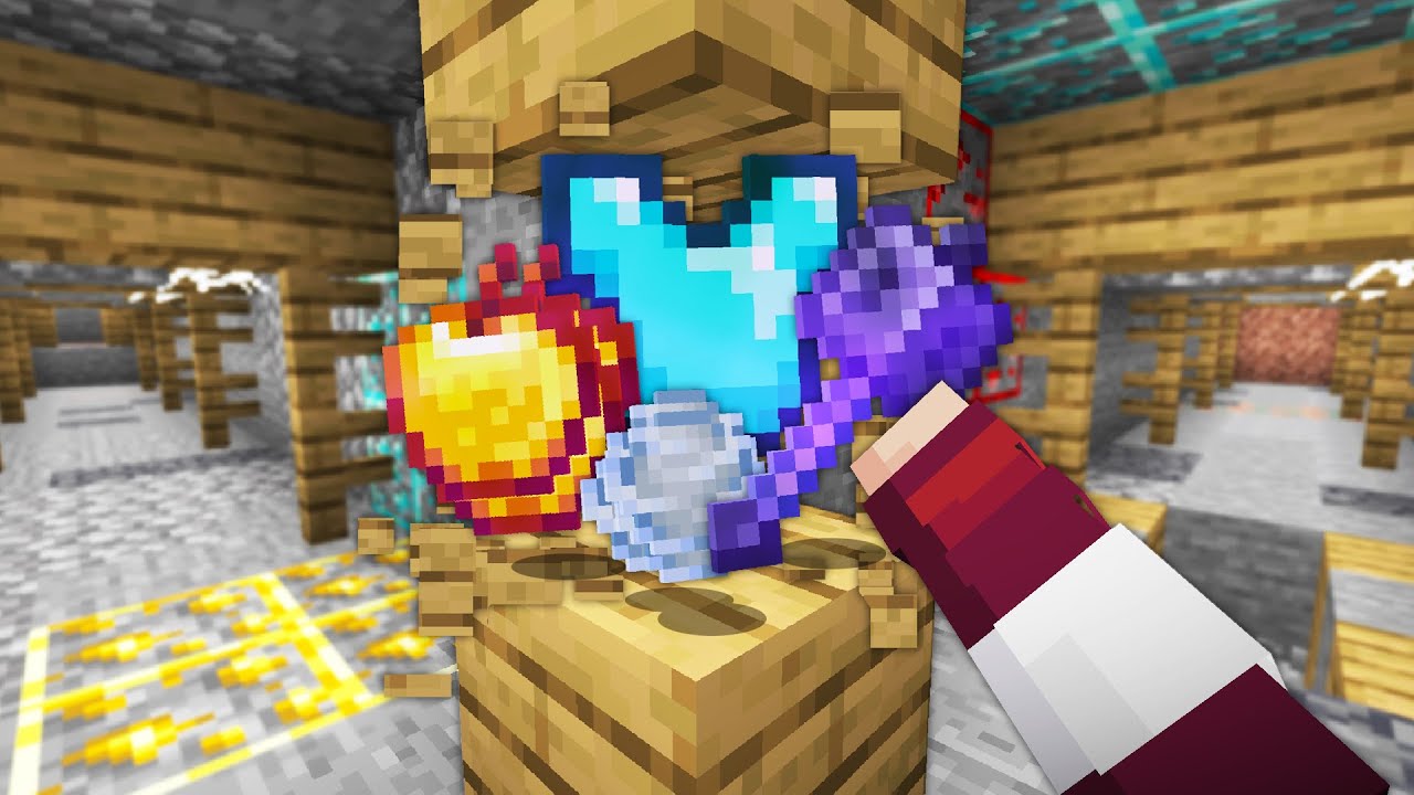 Minecraft UHC but every drop is RANDOM.. again..