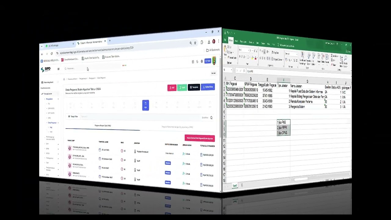TATACARA PENGAJUAN TPP DAN UPDATE PENGAJUAN GAJI DI SIPD RI
