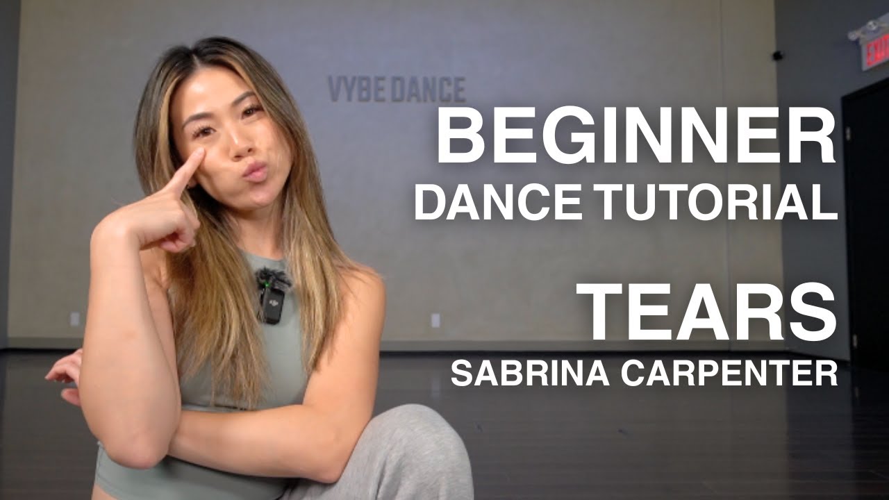 BEGINNER Dance Tutorial | Tears - Sabrina Carpenter Choreography