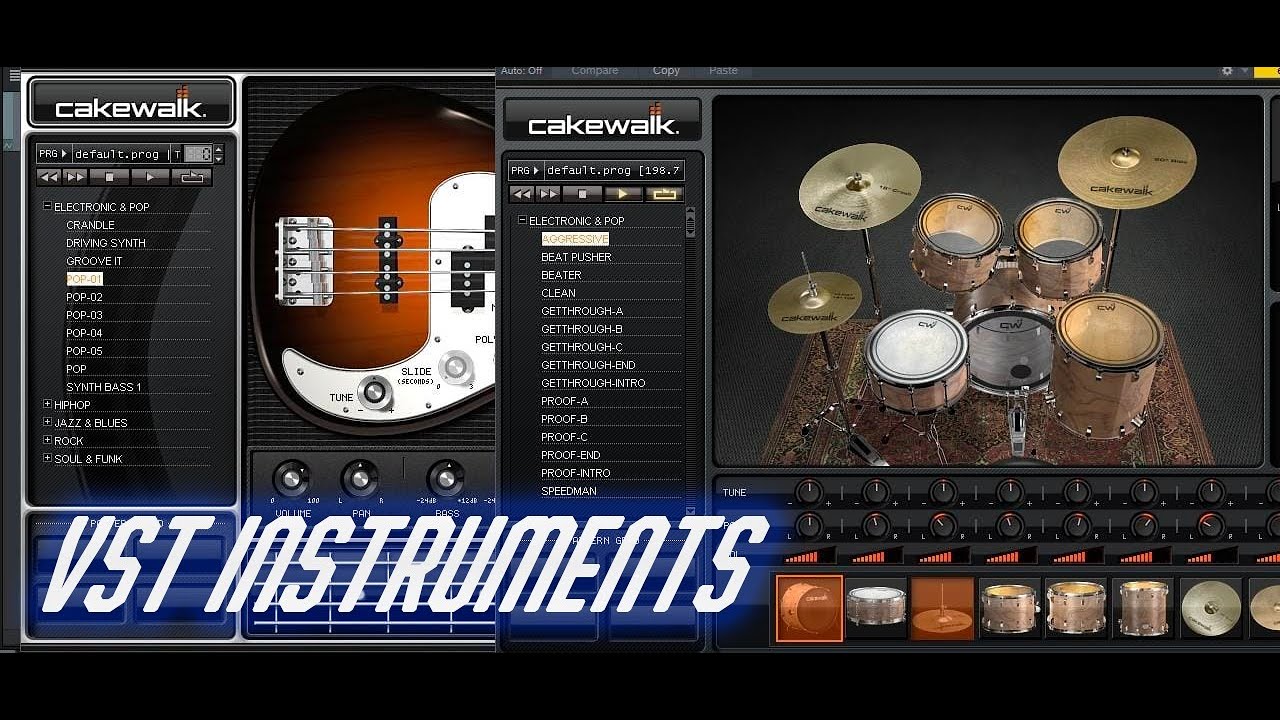 TUTORIAL  VST Strumenti Midi di Cakewalk Bandlab