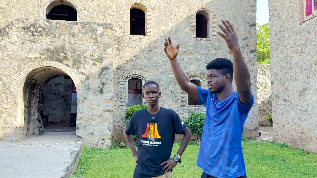 Единственное сохранившееся в Гане 🇬🇭 красивое подземелье для рабов