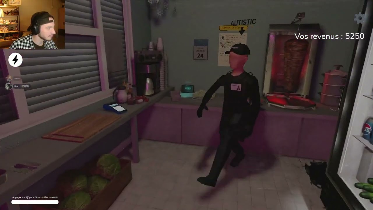 VOD // Roblox : Scary Shawarma kiosk : the ANOMALY (ft. Ura)