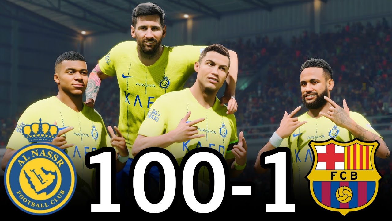 ФК 24 — МЕССИ, РОНАЛДУ, НЕЙМАР И МБАППЕ | ВСЕ ЗВЕЗДЫ | АЛЬ-НАССР 100-0 МАНЧЕСТЕР Юнайтед