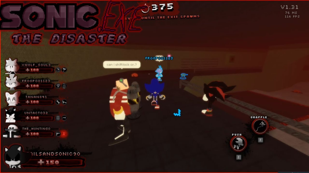 Sonic.exe The Disaster moments v1.31 - Gameplay