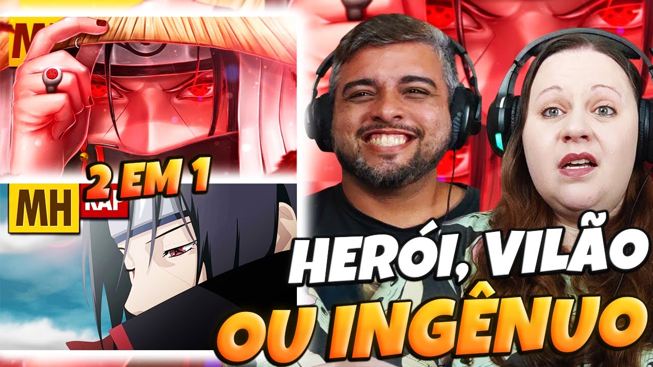 2 EM 1 DO ITACHI | MHRAP Tipo Itachi 😏 + A HISTORIA DE ITACHI | FAMILY REACTS
