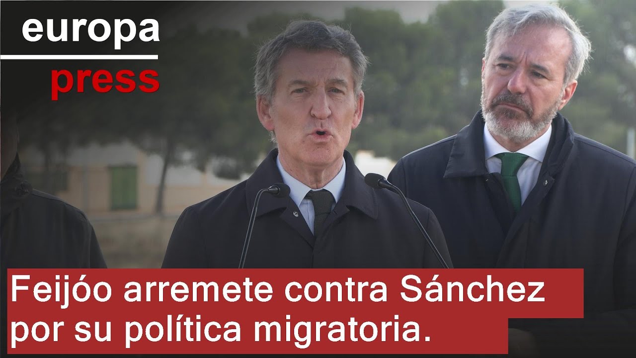 Feijóo carga contra Sánchez por su regularización 