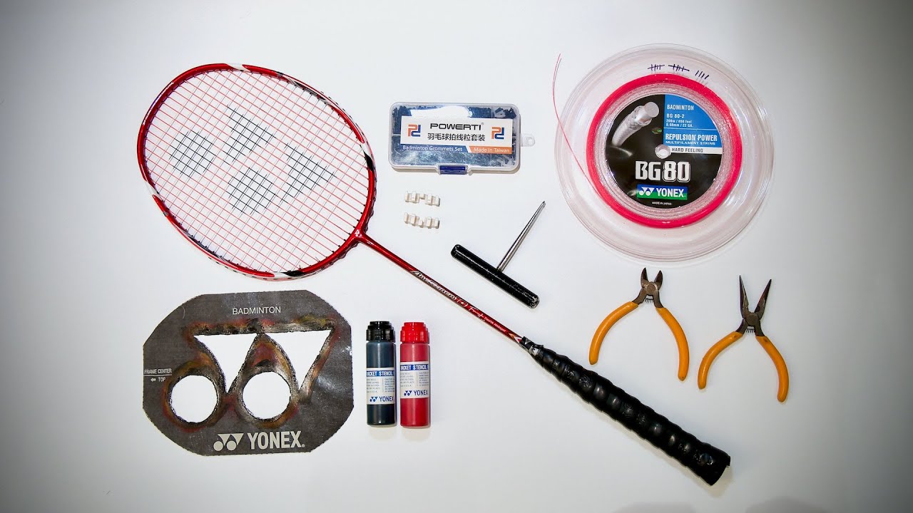 Essential Tools for Badminton Racket Stringing