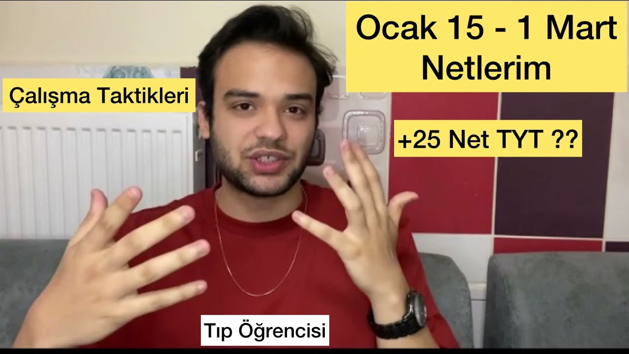 YKS Şubat Netlerim (Ders Ders)❗️Tıp Öğrencisinin Şubat Ayı Netleri
