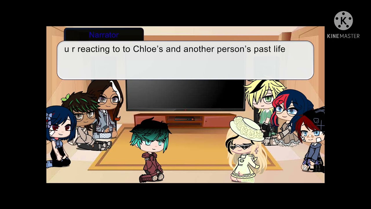 mlb react to chloe's and ??'s past life as ino yamanaka and sai | 2/? read desc | original concept??