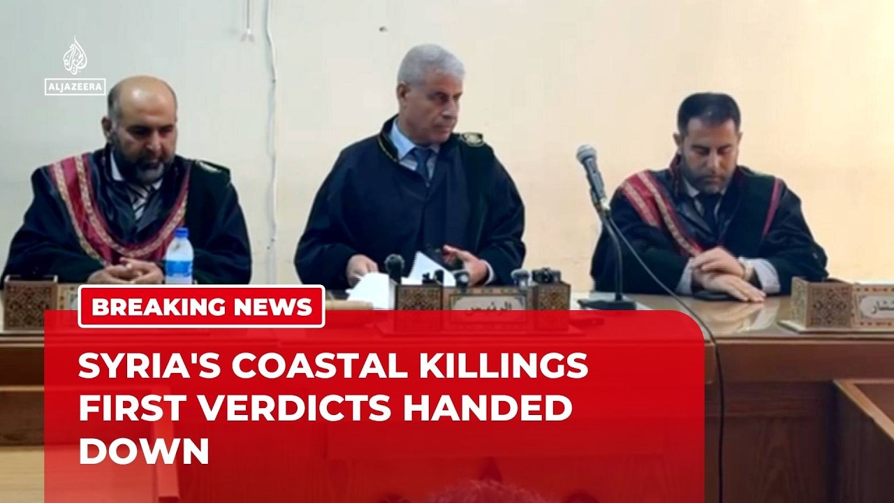 Syrian court sentences three over 2025 coastal mass killings