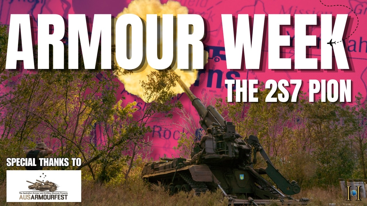 The Russian Super Artillery Gun of DOOM (according to Russia) - The Soviet 2S7 Pion - ARMOUR WEEK
