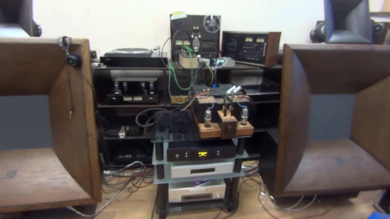 Rockna DAC & Zakhar SE Amp, Tchernov Reference MK II IC RCA, Horn Loudspeakers System K-3MK2