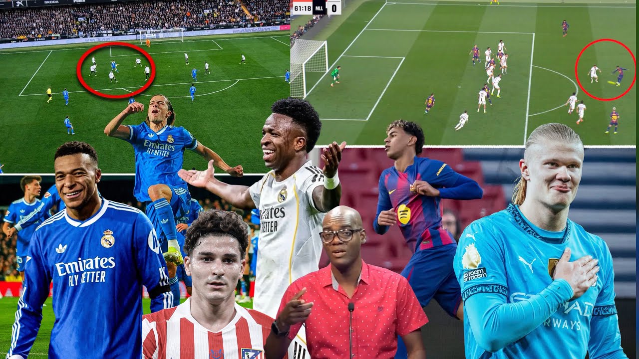 Fred sou actualités Real Madrid ak Barcelone/ Lè Vinicius pa jwe gen gwo twou vid/ Yamal ap grandi