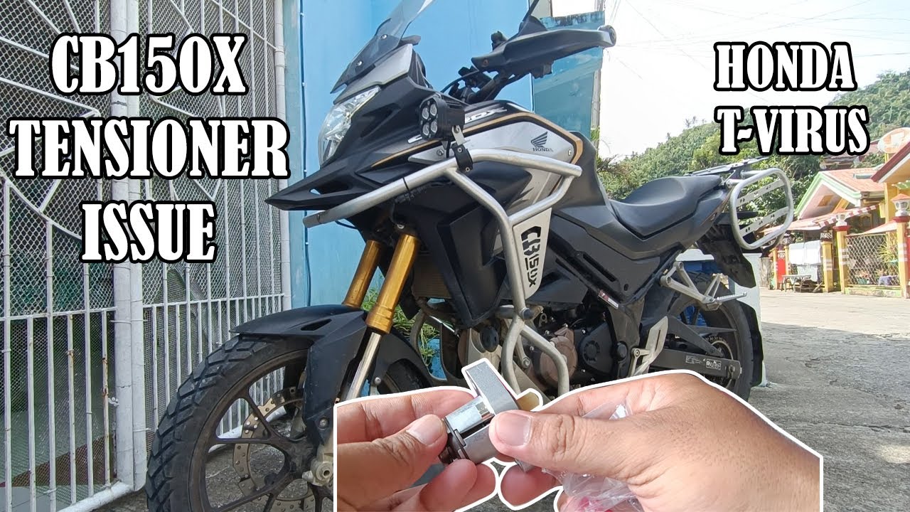 Replacing CB150X Tensioner Using CRF250 Tensioner | Honda T-Virus