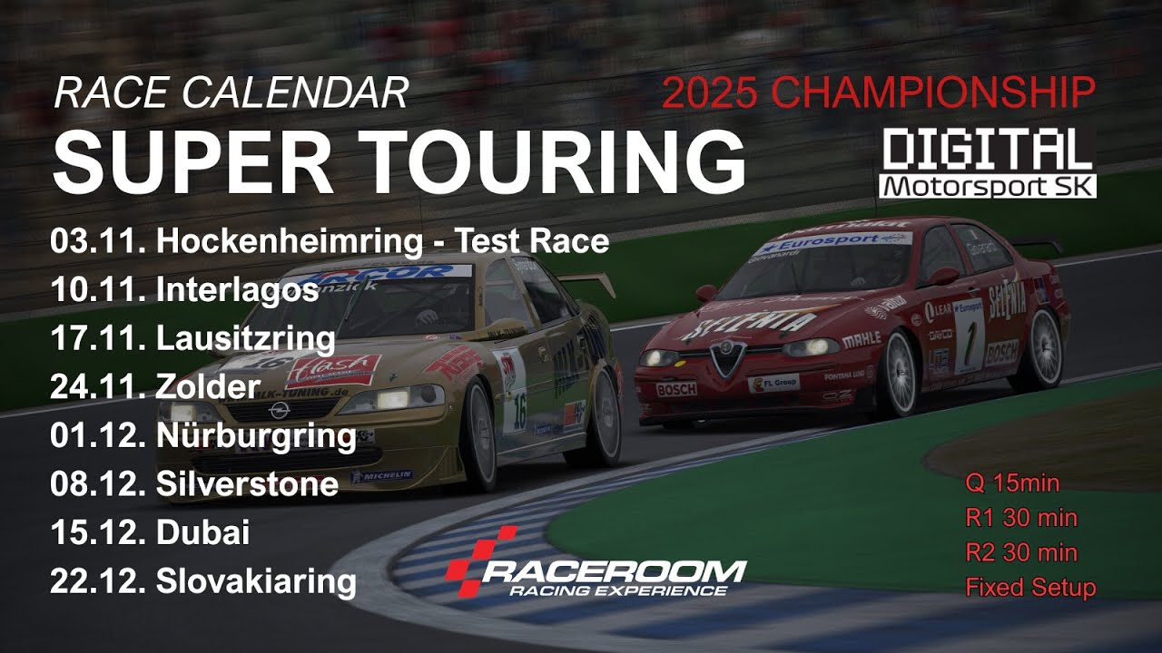 Raceroom | DMSK championship with supertouring | Round 5 | Silverstone GP