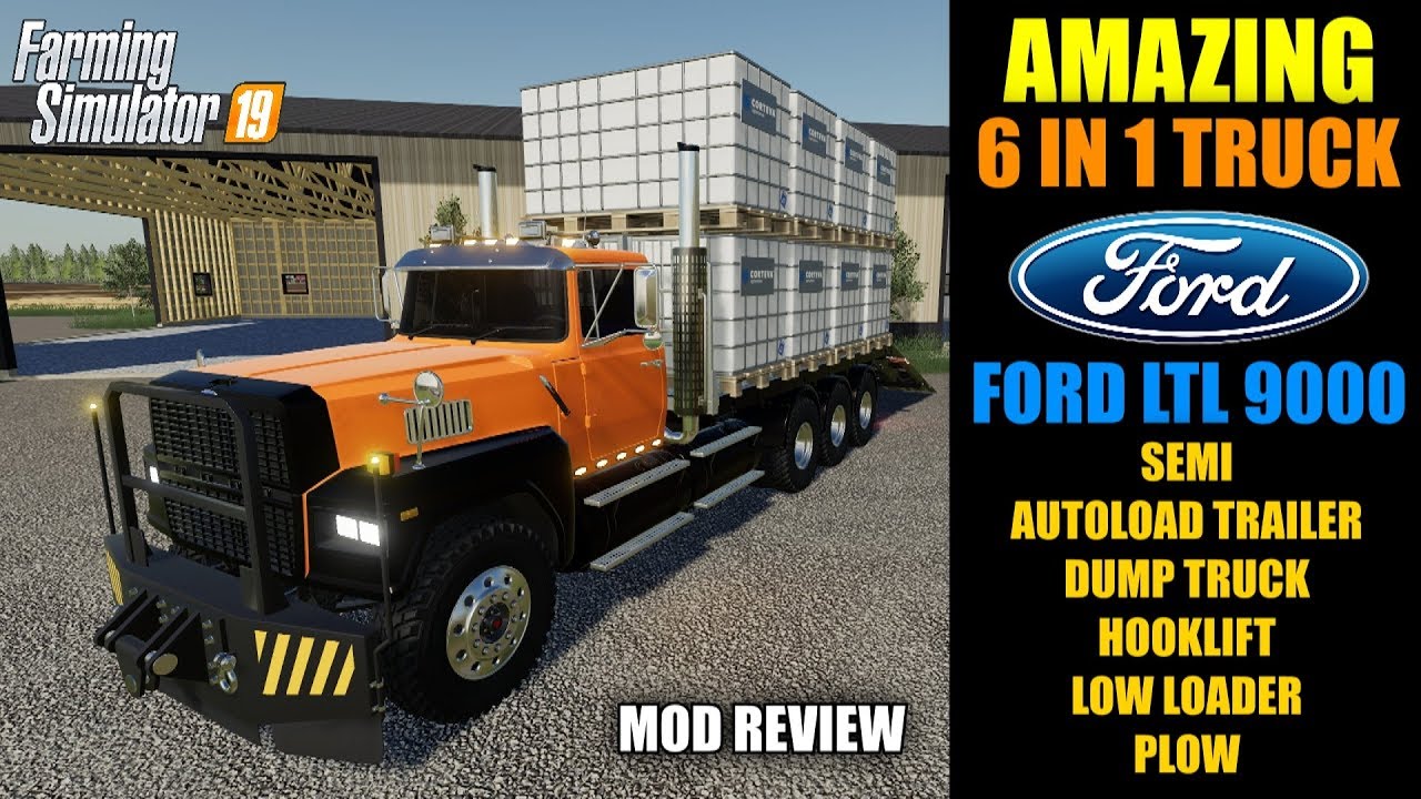 Amazing Ford LTL 9000 (6 in 1) Truck (Updated) Mod Review