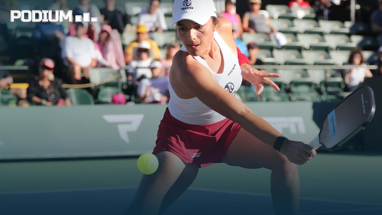 Catherine Parenteau : Gagner sa vie avec le pickleball | Documentaire Podium
