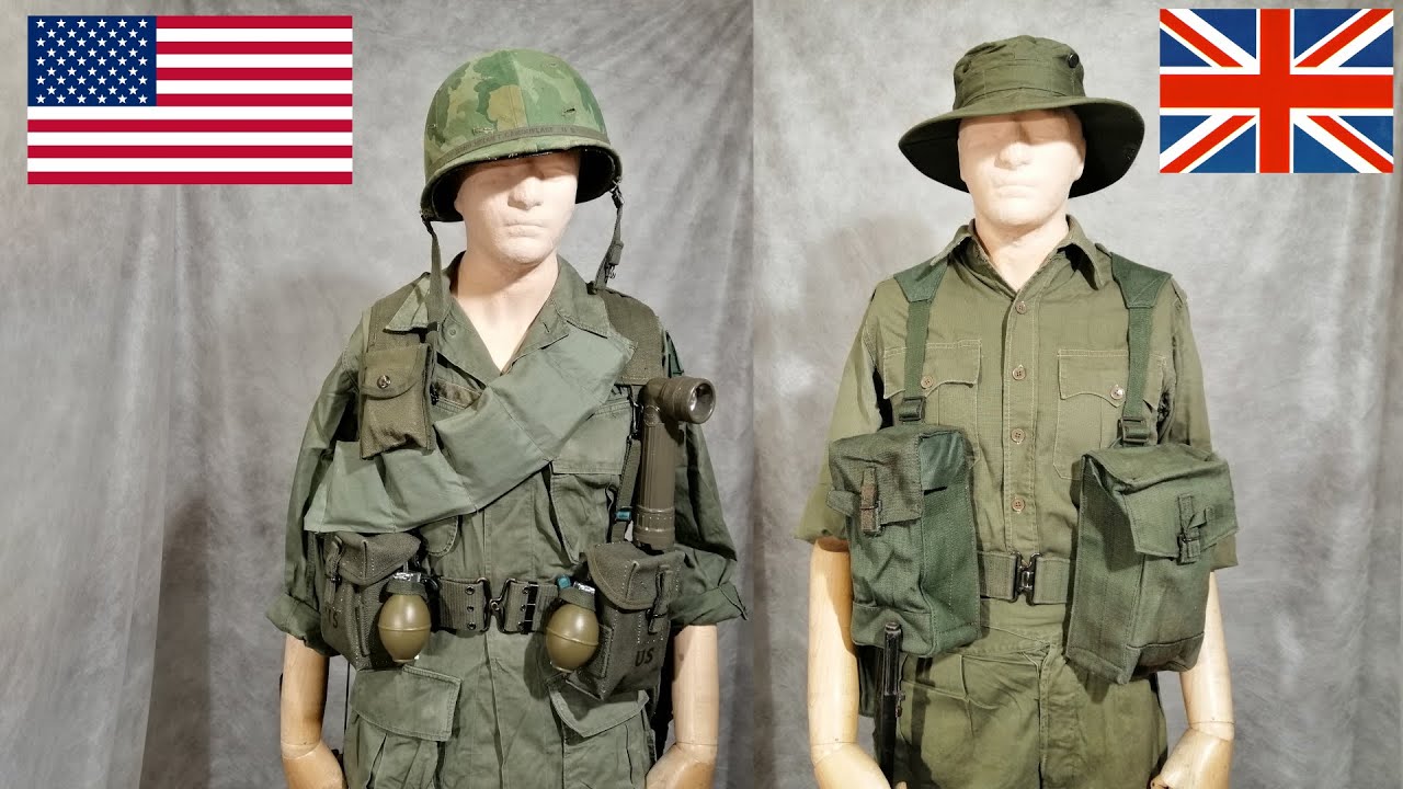 VIETNAM US INFANTRY & MALAYA BRITISH INFANTRY