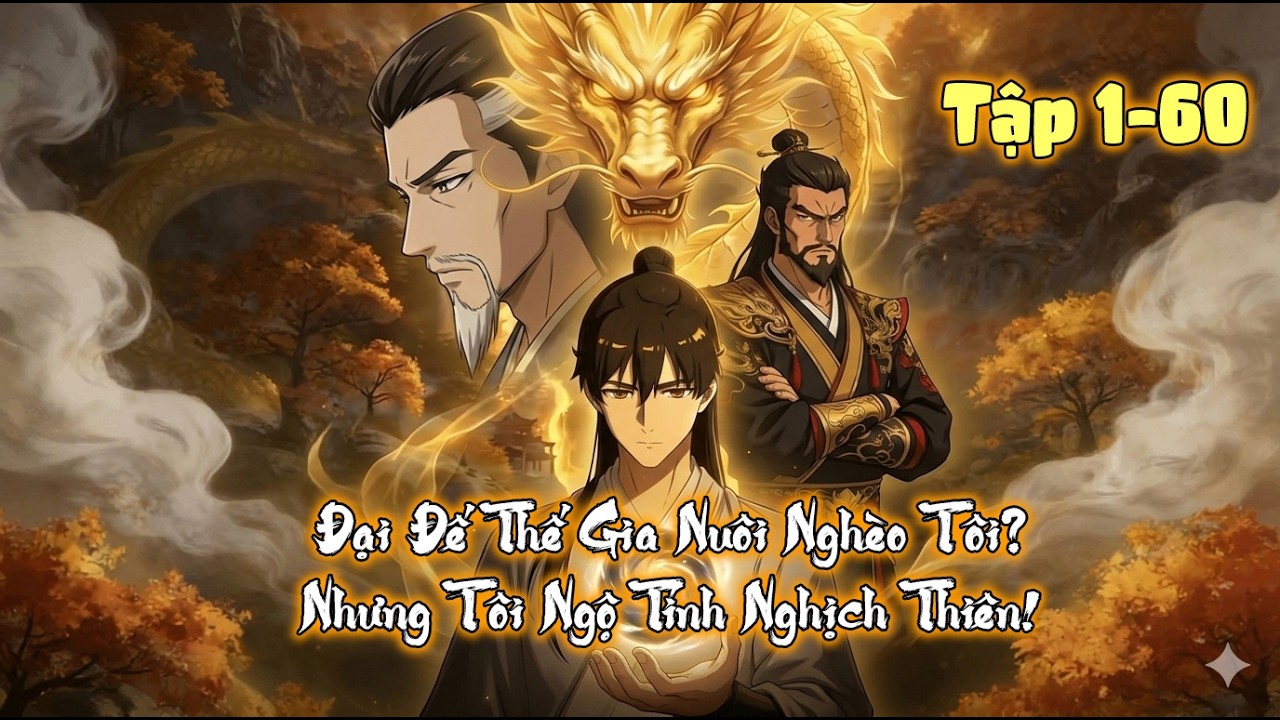 Tập 1-60 Đại Đế Thế Gia Nuôi Nghèo Tôi? Nhưng Tôi Ngộ Tính Nghịch Thiên #hoathinhai #cuonghoathinh