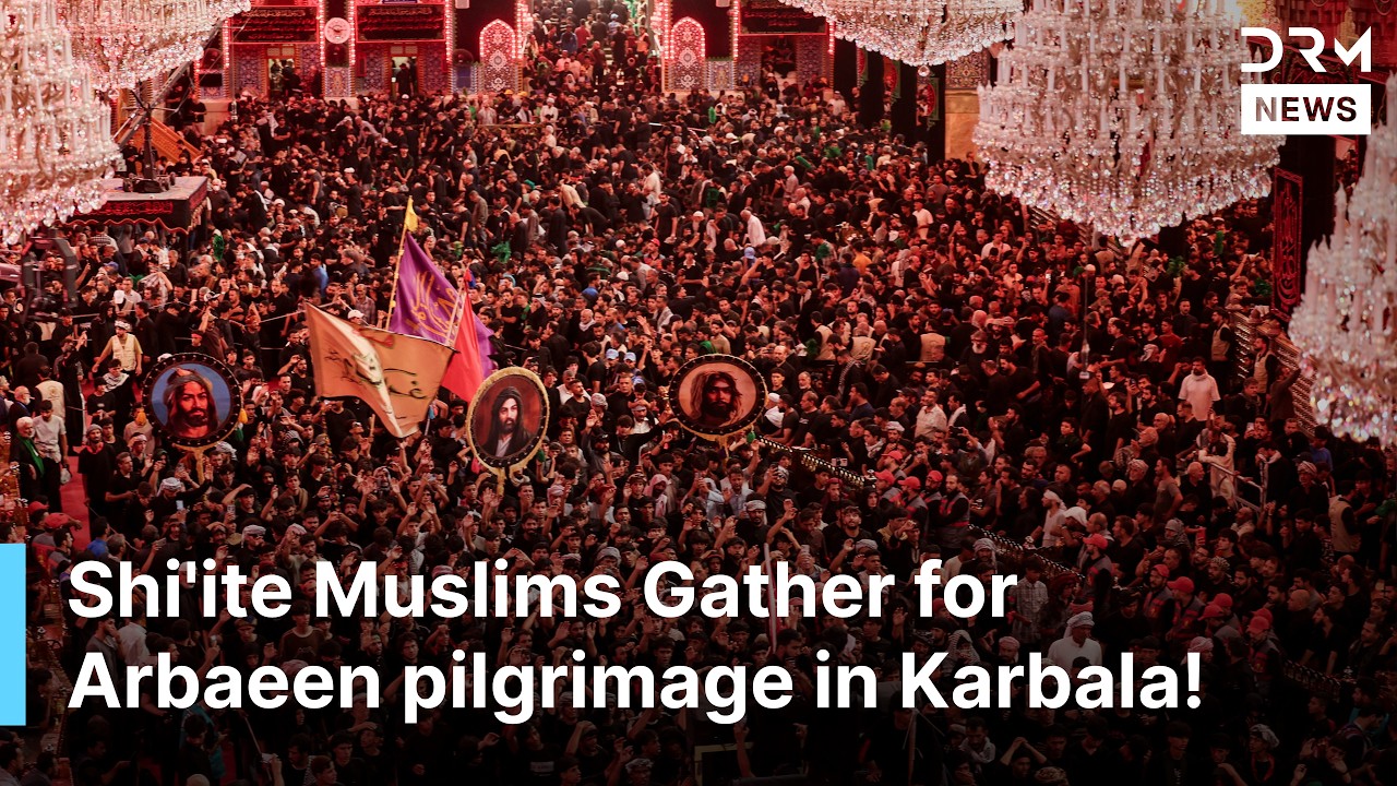 Millions Gather in Karbala for Arbaeen pilgrimage | One of the World's Largest Religious Events|AK1Z