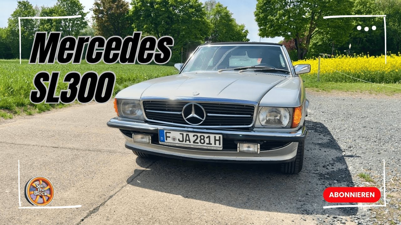 So fährt sich der legendäre Roadster heute! - Mercedes SL 300 - Spin the Block #5