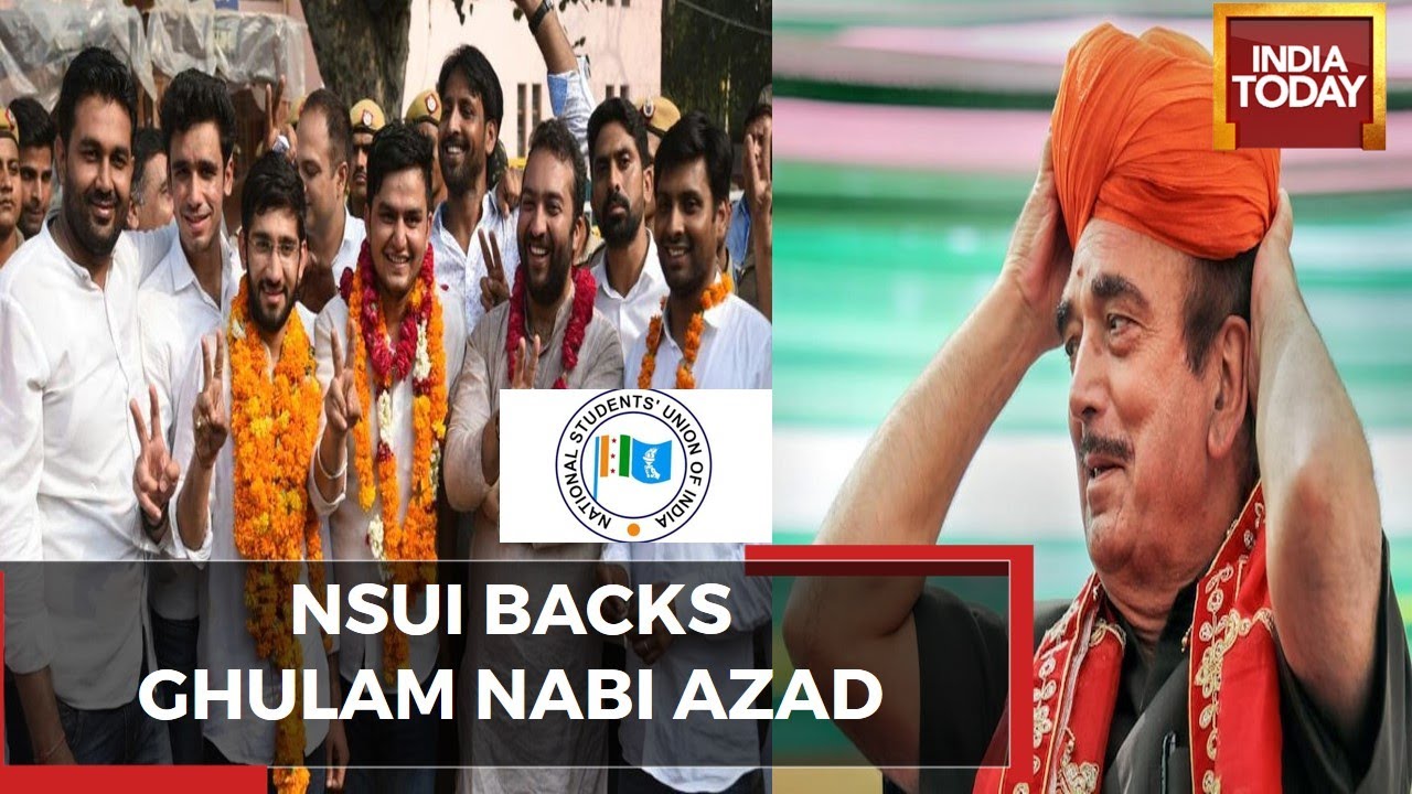 After Ghulam Nabi Azad's Resignation, Series Of Leaders Quit Congress Student Wing NSUI