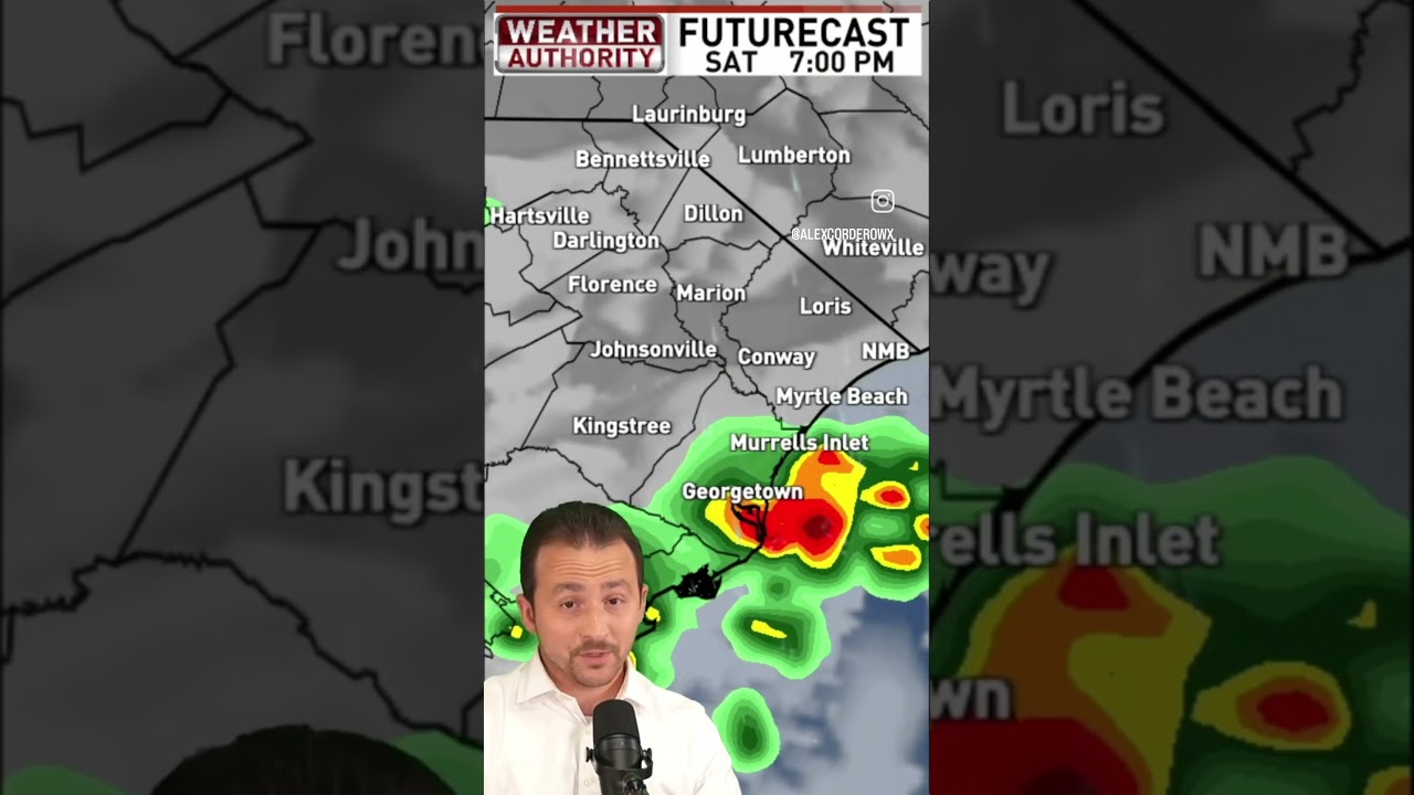 SATURDAY AFTERNOON FORECAST (07/25/2026) | Flood Watch continues. Heavy rain possible Saturday.