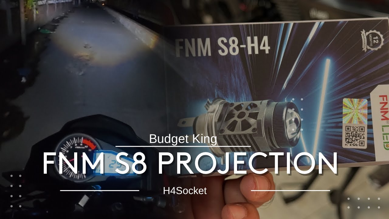 FNM S8 Projection LED Light || Budget King || Moto Mehedi
