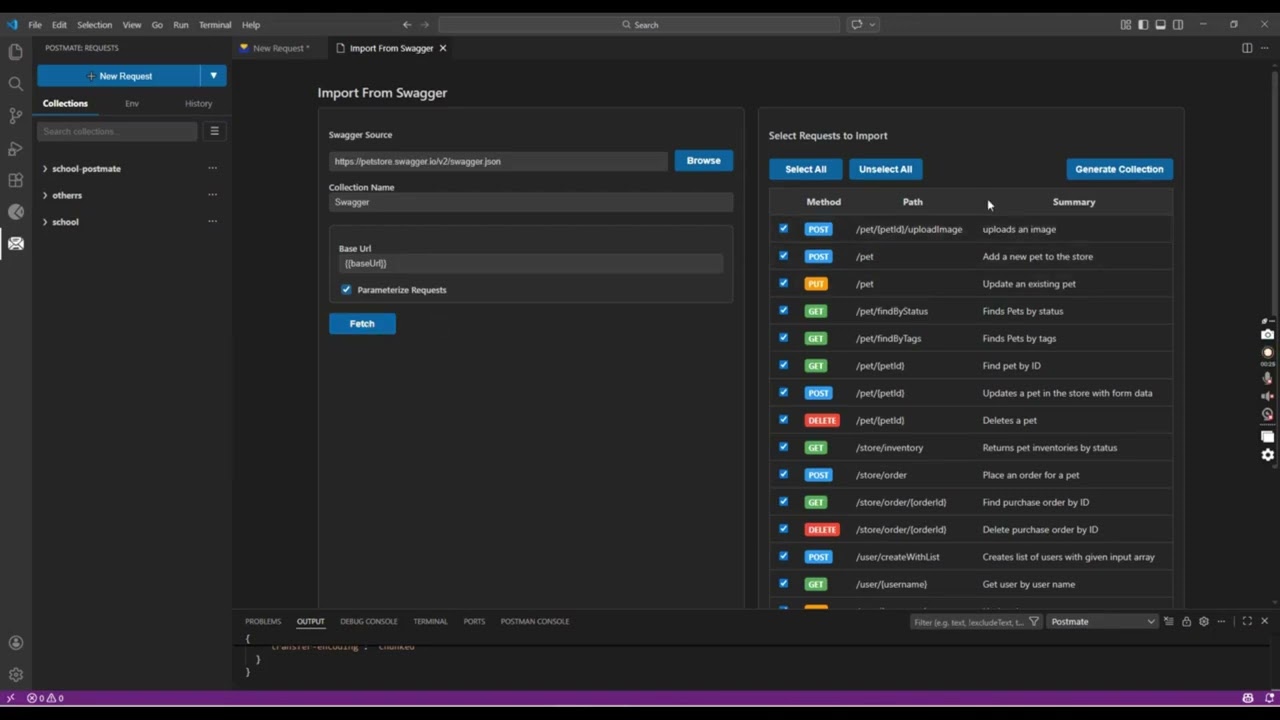 How to Import APIs from Swagger in Postmate Client | Step-by-Step Guide
