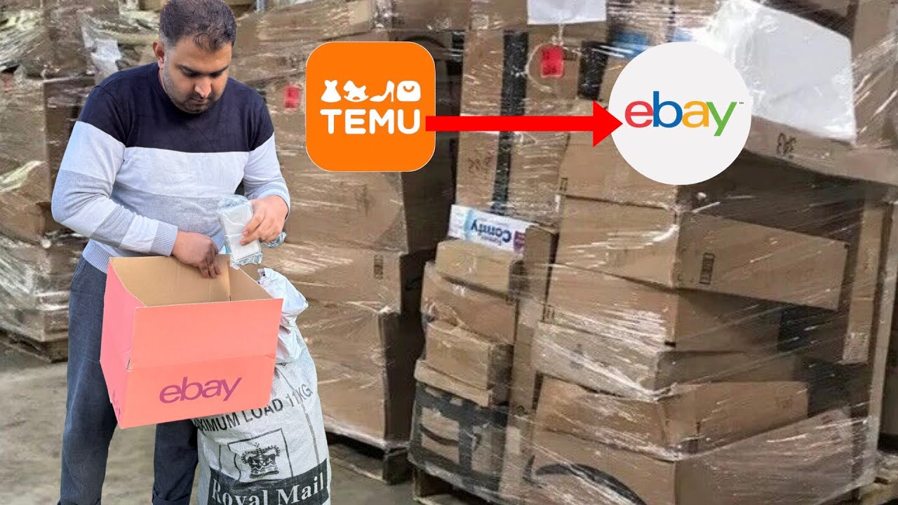 &pound;23 Into &pound;2676 Profit after selling these 5 items from Temu to eBay