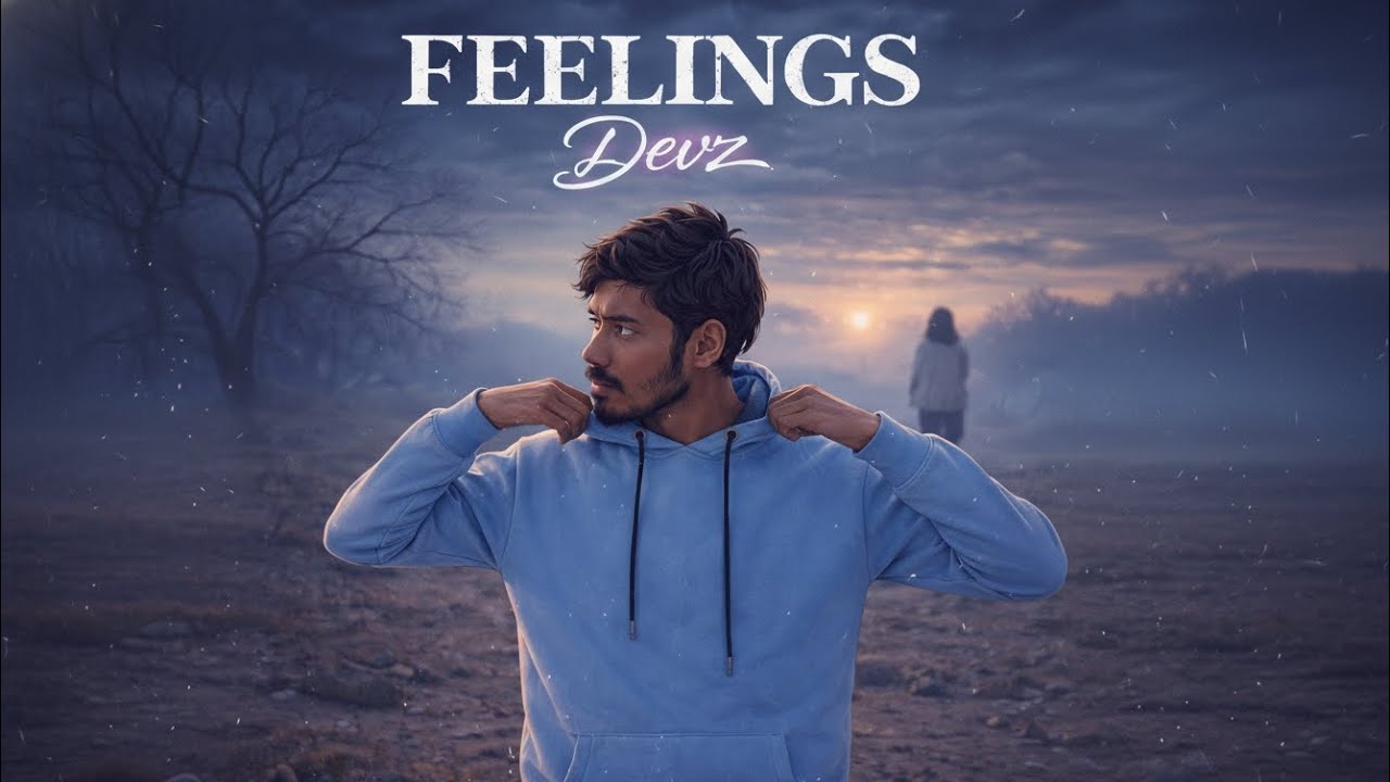 FEELINGS - DEVZ || PROD. by DRENA BEATS || OFFICIAL VISUALIZER || NEW ASSAMESE RAP SONG || EMO DRILL