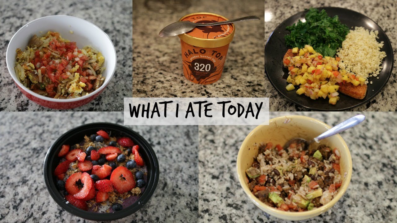 WHAT I ATE TODAY
