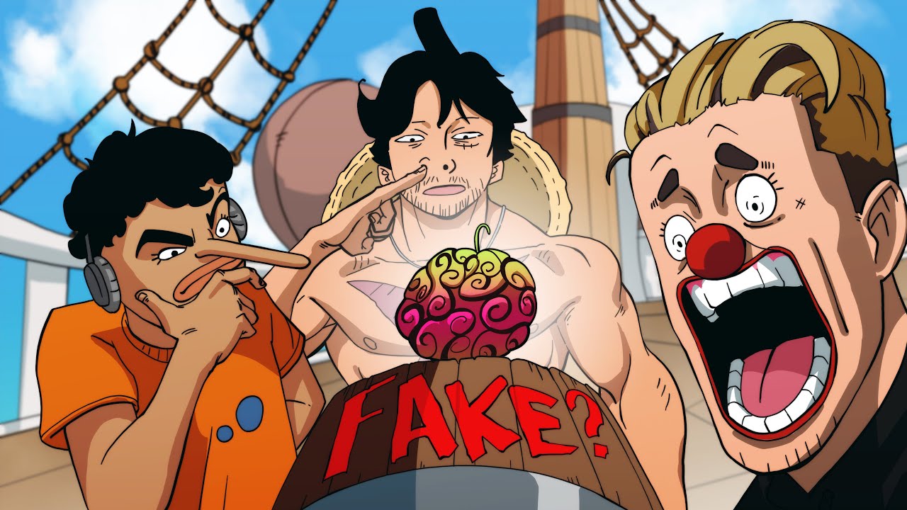 НАСТОЯЩИЙ или ПОДДЕЛЬНЫЙ челлендж One Piece с дьявольским фруктом! ft @JackTheBus & @RiceeCS