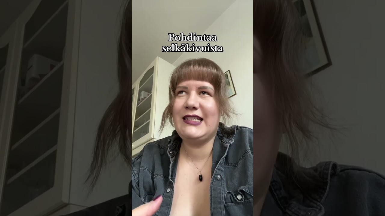 Pohdintaa selkäkivusta