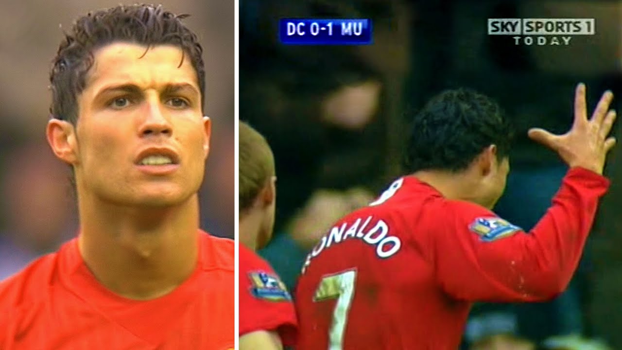 The UNLUCKIEST Match Cristiano Ronaldo EVER Played (1 Goal) Vs Derby Away In 07-08